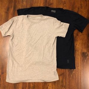 KITH Basic Tees x 2-Navy/Grey